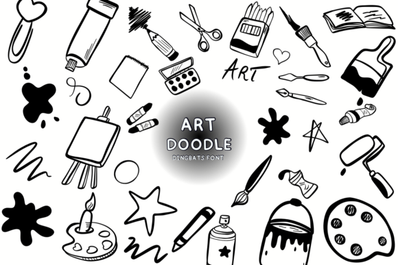 Art Doodle: Infusing Creative Whimsy into Modern Design