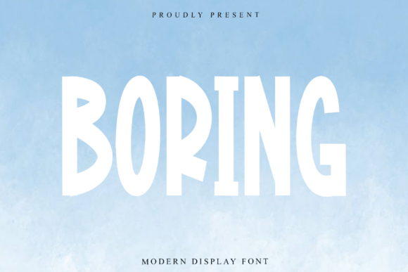 Boring: A Sophisticated Script Font with Autumnal Rhythm
