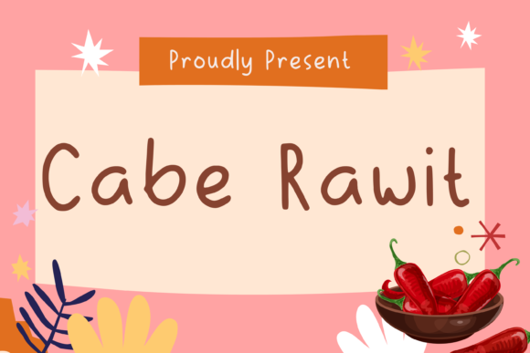 Bring a Friendly Touch to Your Projects with Cabe Rawit Font