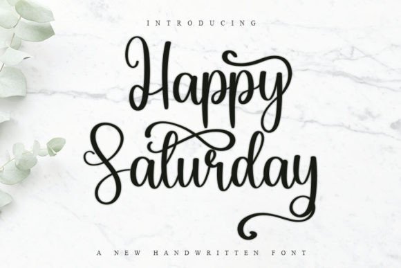 Happy Saturday: Infusing Your Projects with Handwritten Elegance