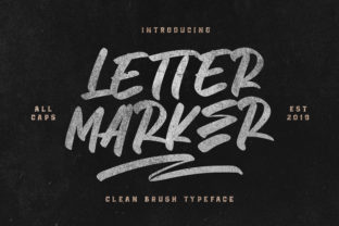 Letter Marker: Your Go-To for Urban Handwritten Style
