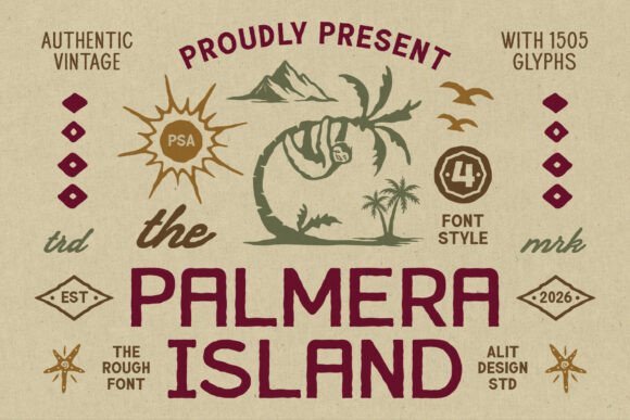 Palmera Island Typeface: Capturing the Spirit of Adventure