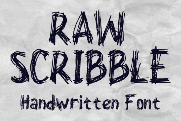 Raw Scribble: Embrace the Handmade Vibe