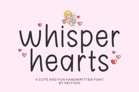 Whisper Hearts: A Handwritten Font That Feels Like a Love Note
